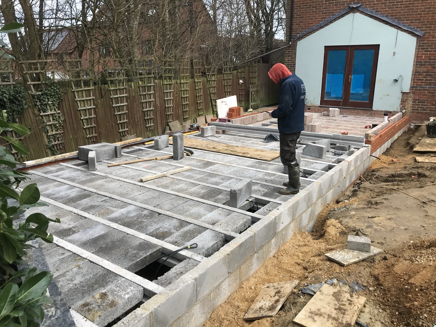 Back Extension with Patio in Milton Keynes - Image 12