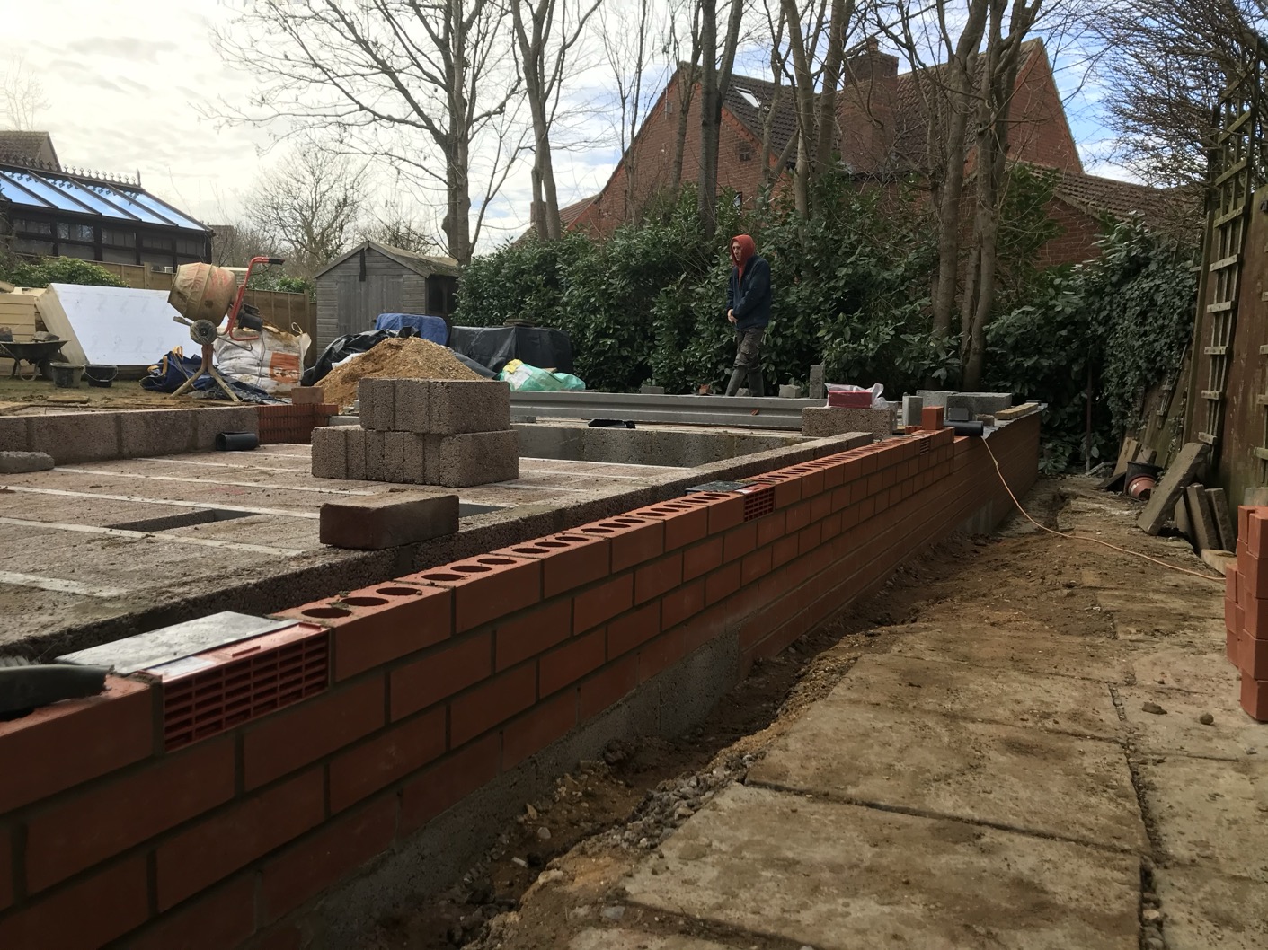 Back Extension with Patio in Milton Keynes - Image 13