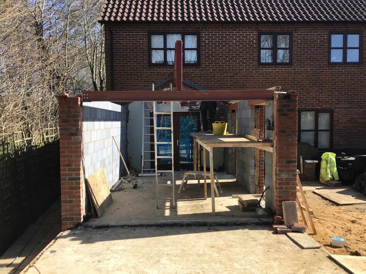Back Extension with Patio in Milton Keynes - Image 15