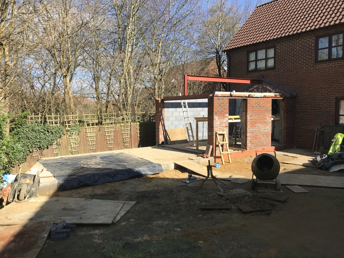 Back Extension with Patio in Milton Keynes - Image 16