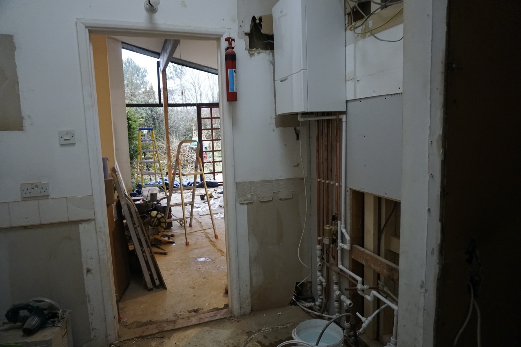 Building Single Storey Side House Kitchen Extension In Milton Keynes - Image 20