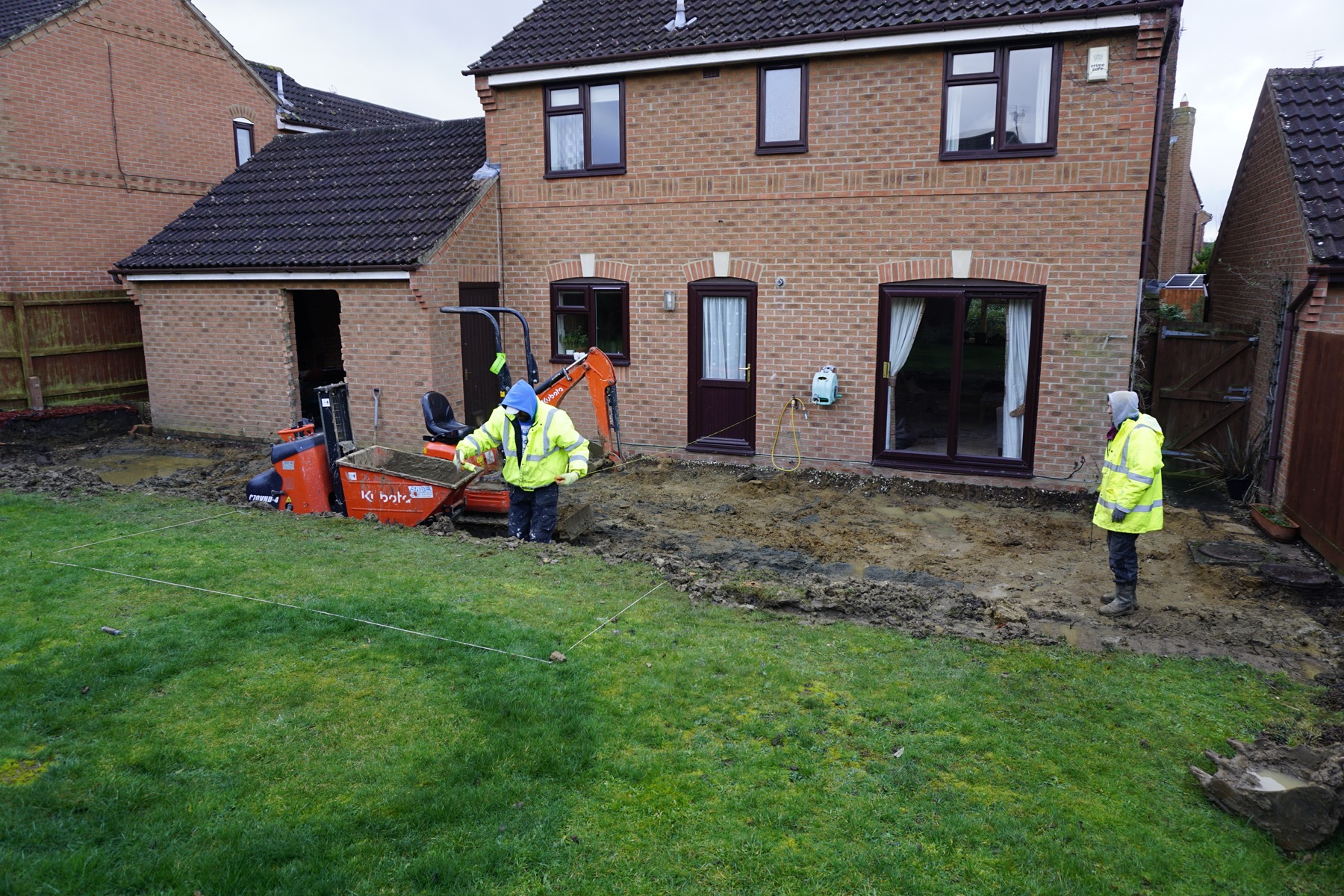 Single Storey Back House Extension Old Farm Park - Image 4