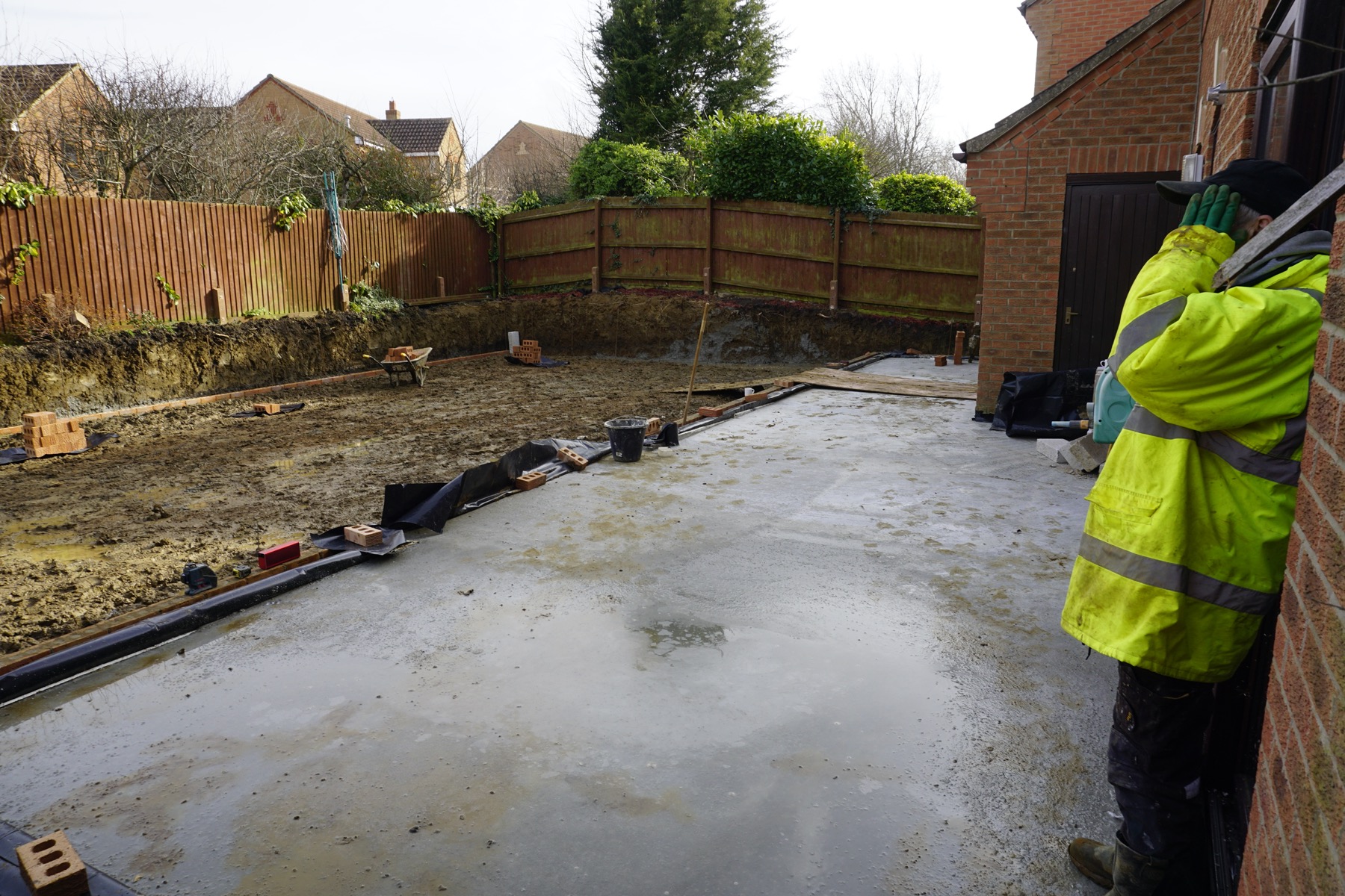 Single Storey Back House Extension Old Farm Park - Image 15