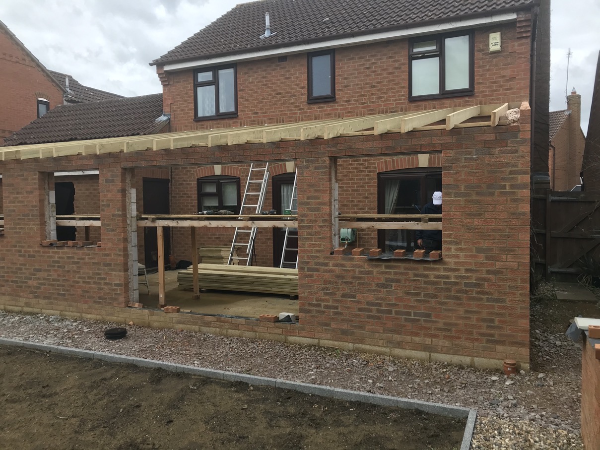 Single Storey Back House Extension Old Farm Park - Image 19