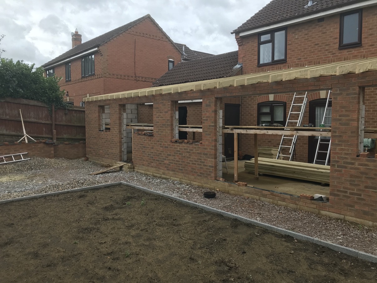 Single Storey Back House Extension Old Farm Park - Image 20