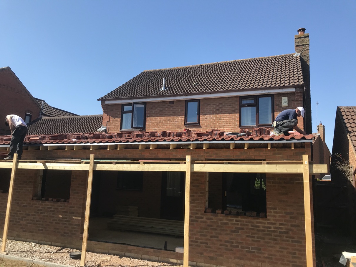 Single Storey Back House Extension Old Farm Park - Image 22