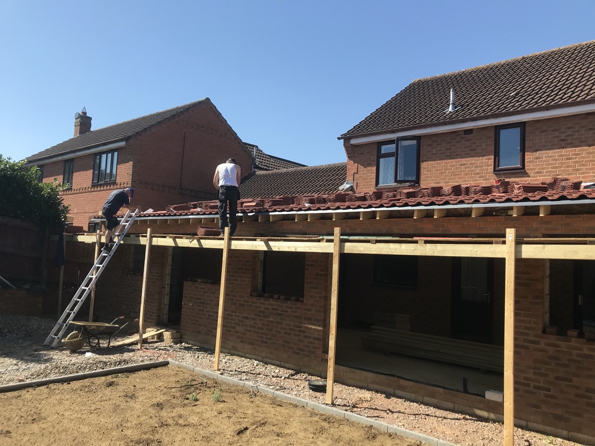Single Storey Back House Extension Old Farm Park - Image 23