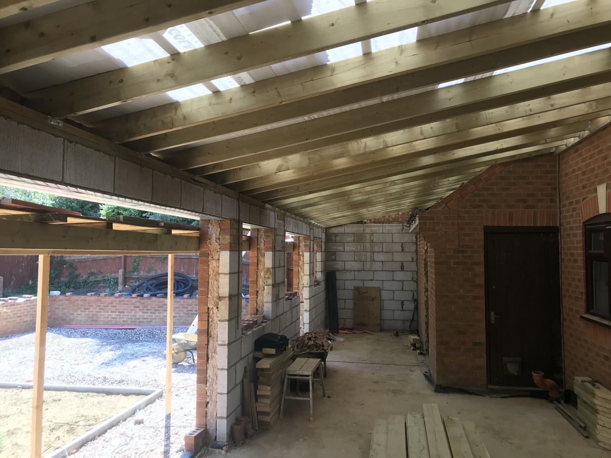 Single Storey Back House Extension Old Farm Park - Image 24