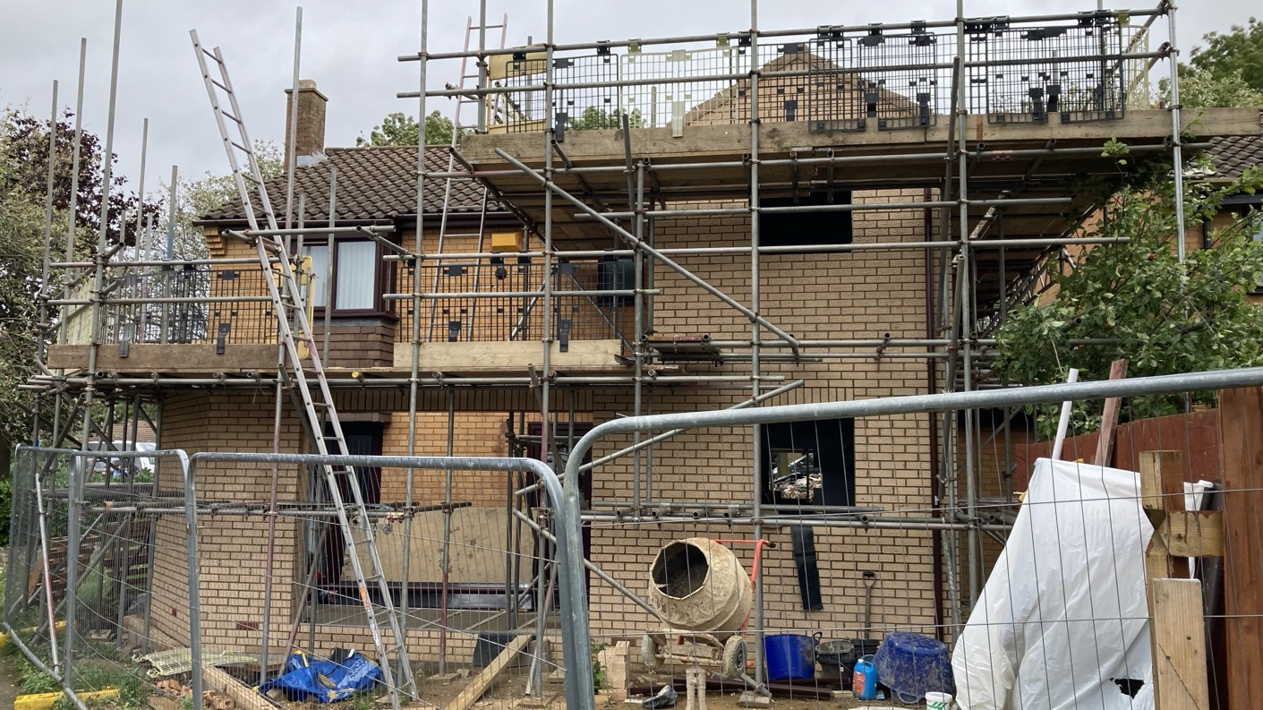 Building extension above the garage and at the rear in Oldbrook - Image 2
