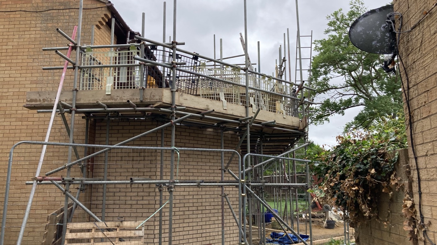 Building extension above the garage and at the rear in Oldbrook - Image 3