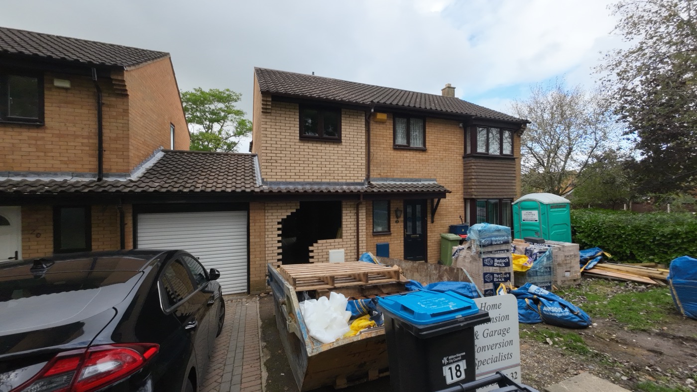 Building extension above the garage and at the rear in Oldbrook - Image 6