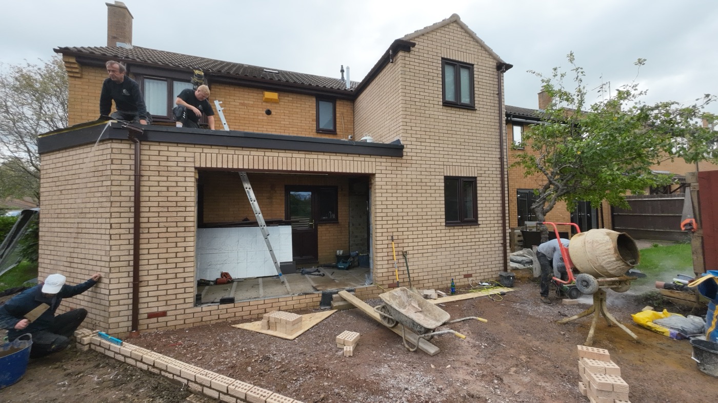Building extension above the garage and at the rear in Oldbrook - Image 7
