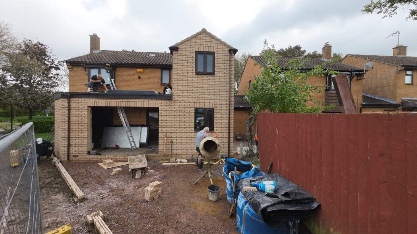 Building extension above the garage and at the rear in Oldbrook - Image 8